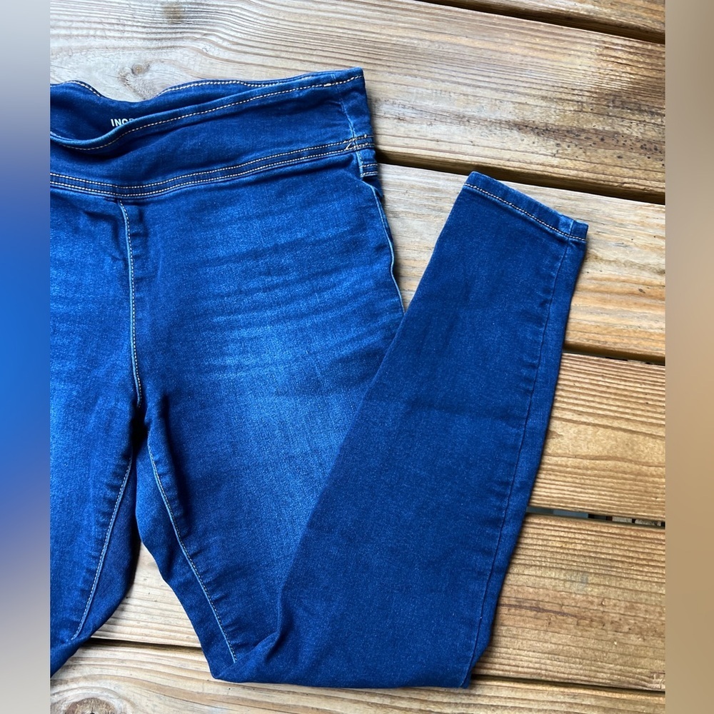 Inc Denim Pull On Jegging 6/28 Women's Blue Jeans - Picture 6 of 8